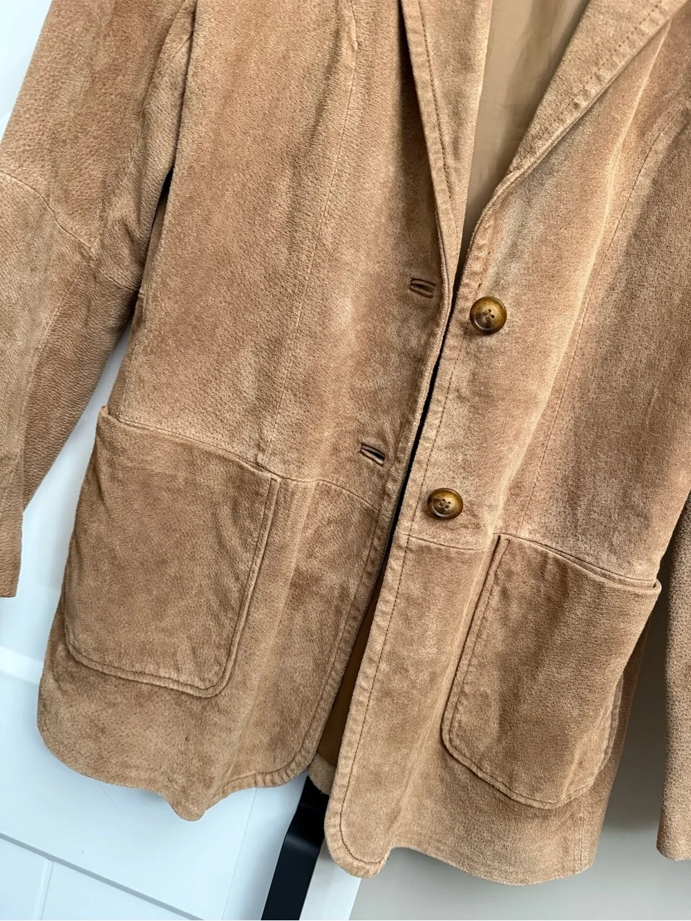 Vintage suede blazer